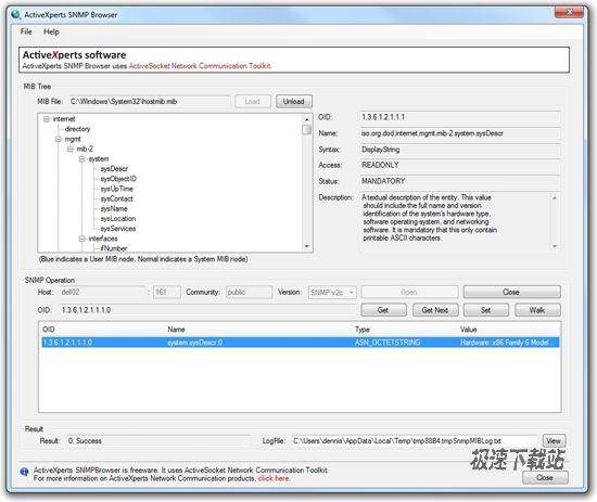 ActiveXperts SNMP Browser Ԥͼ