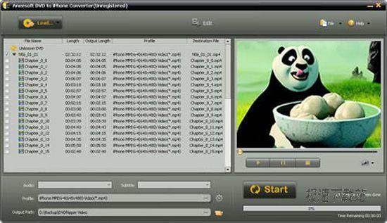 Aneesoft DVD to iPhone Converter Ԥͼ