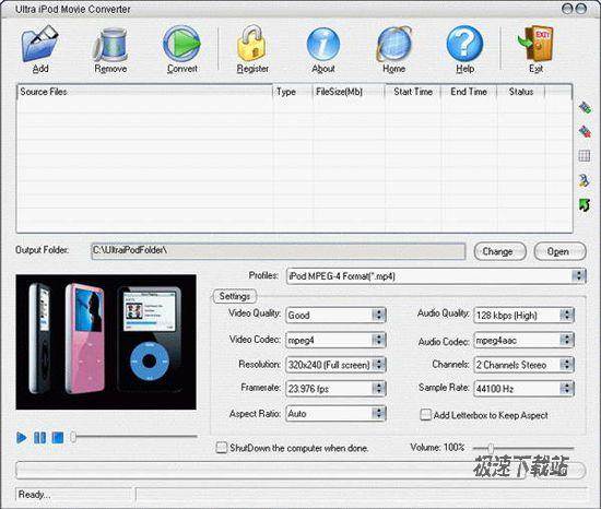 Ultra iPod Movie Converter ͼƬ 01