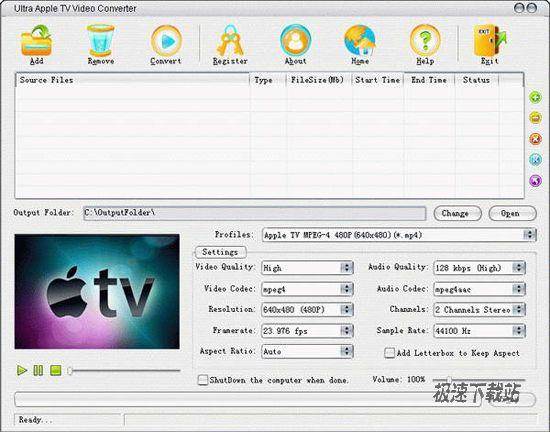 Ultra Apple TV Video Converter ͼƬ 01