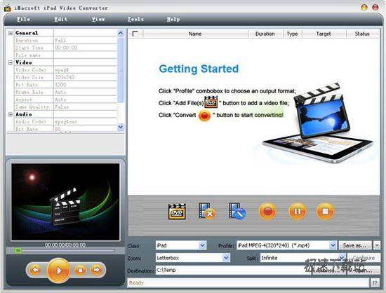 iMacsoft iPad Video Converter ͼƬ 01