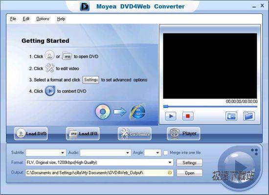 Moyea DVD4Web Converter Ԥͼ