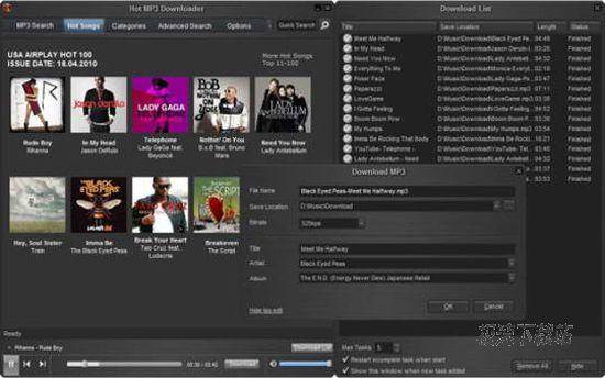 Hot MP3 Downloader Ԥͼ