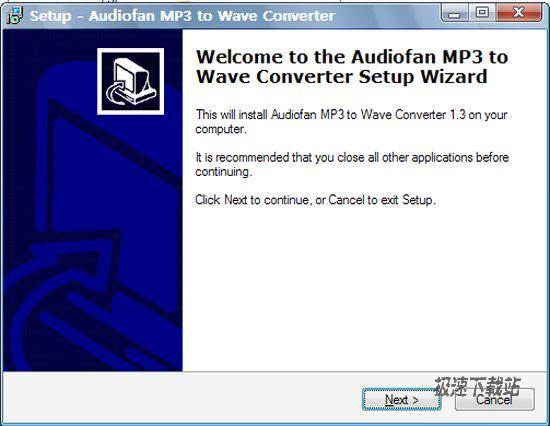 Audiofan MP3 to Wave Converter 图片 01