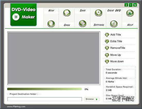 filehog DVD Video Maker ͼƬ 01