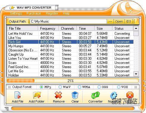 iovSoft WAV MP3 Converter Ԥͼ