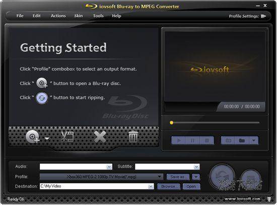 iovSoft Blu-ray to MPEG Converter Ԥͼ