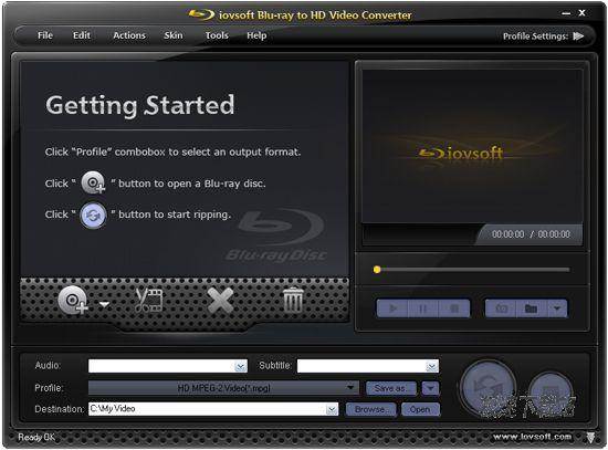 iovSoft Blu-ray to HD Video Converter Ԥͼ