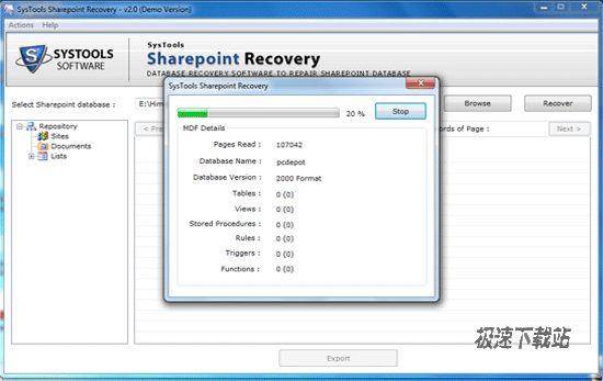 SysTools SharePoint Recovery Ԥͼ