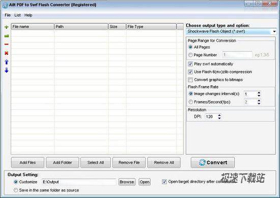 Ailt PDF to SWF Flash Converter ͼƬ 01