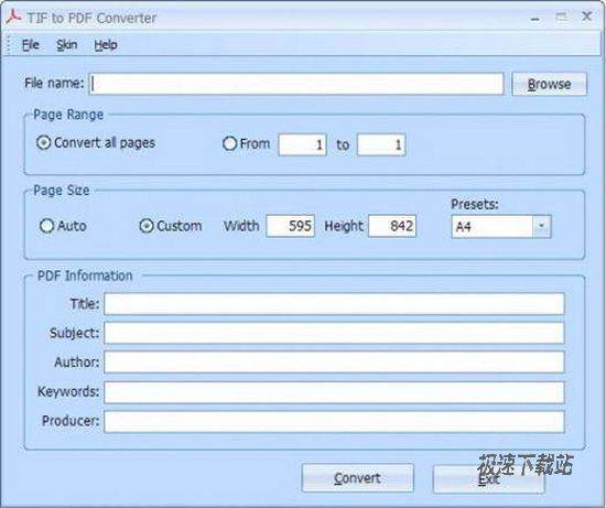 Pdfarea TIF to PDF Converter Ԥͼ