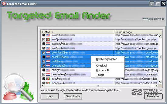 GSA Targeted Email Finder Ԥͼ