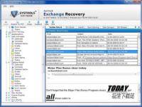 SysTools Exchange Recovery �s略�D