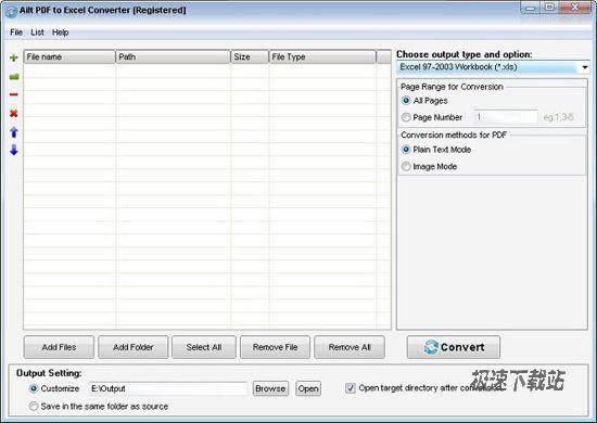 Ailt PDF to Excel Converter Ԥͼ