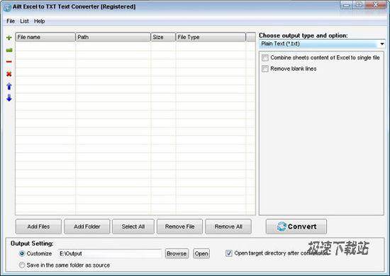 Ailt Excel to TXT Text Converter Ԥͼ