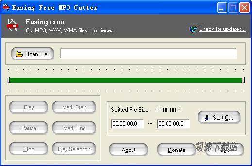 Eusing Free MP3 Cutter Ԥͼ