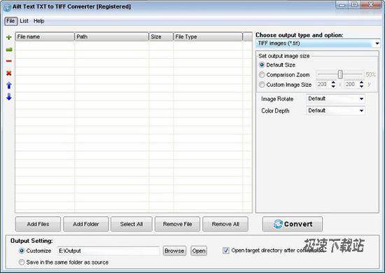 Ailt Text TXT to TIFF Converter Ԥͼ