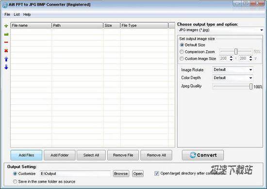 Ailt PPT to JPG BMP Converter Ԥͼ