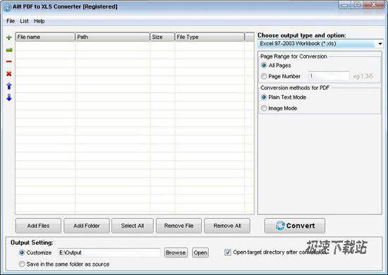 Ailt PDF to XLS Converter Ԥͼ