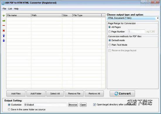 Ailt PDF to HTM HTML Converter Ԥͼ