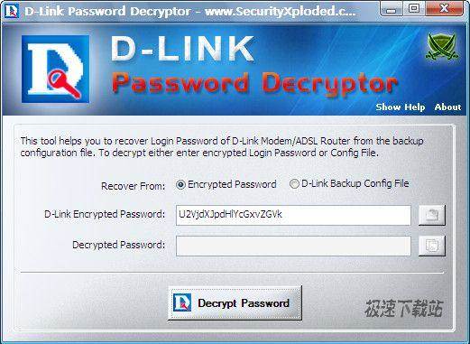 D-Link Password Decryptor Ԥͼ