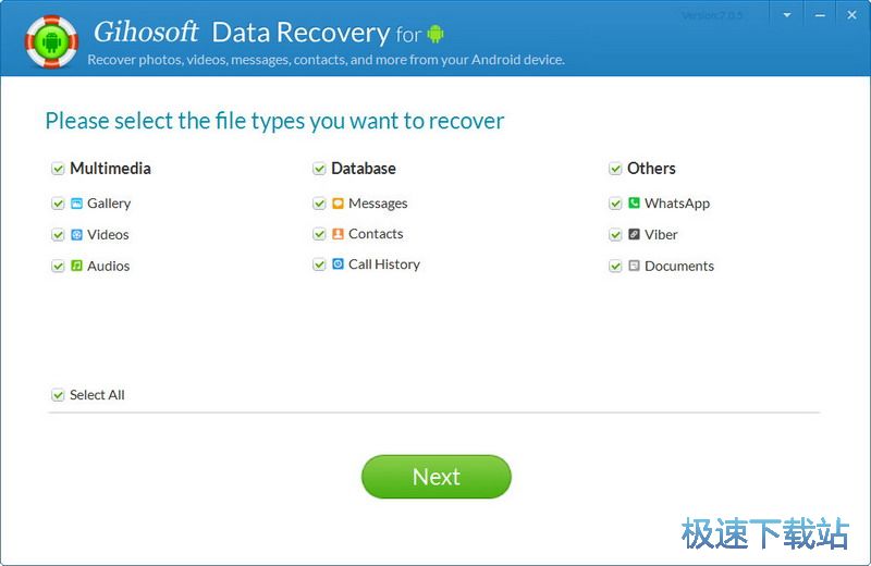 Gihosoft Free Android Data Recovery Ԥͼ