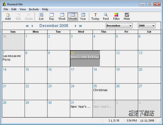 【remind me 6.2】强大的桌面日历提醒工具|个